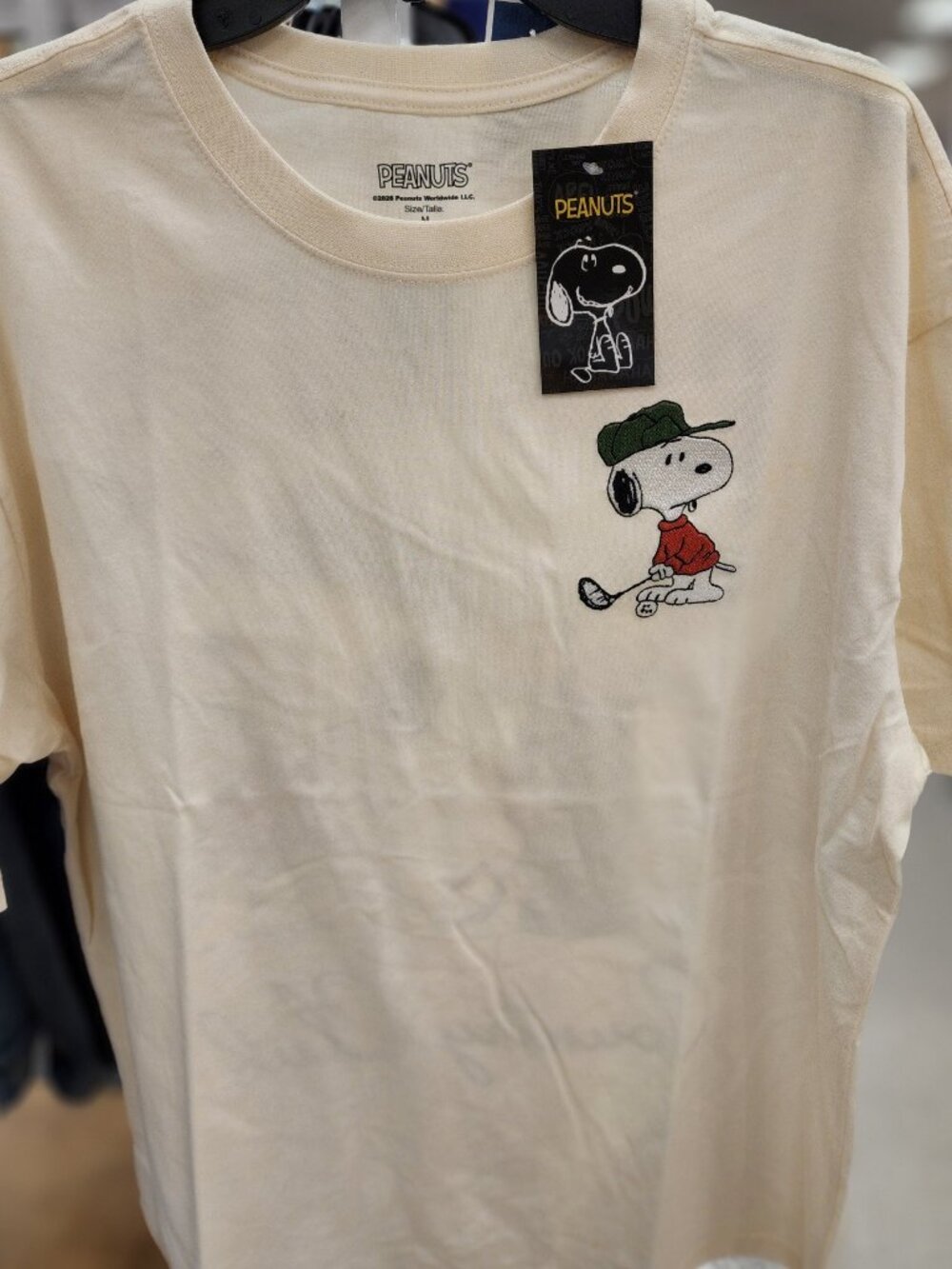 Peanuts Snoopy Golf Country Club Size Medium Brand New w/ Tags NWT